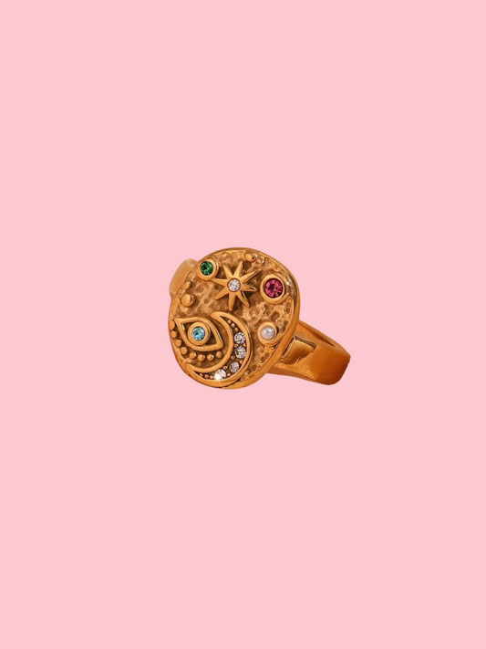 Sun Studs Ring