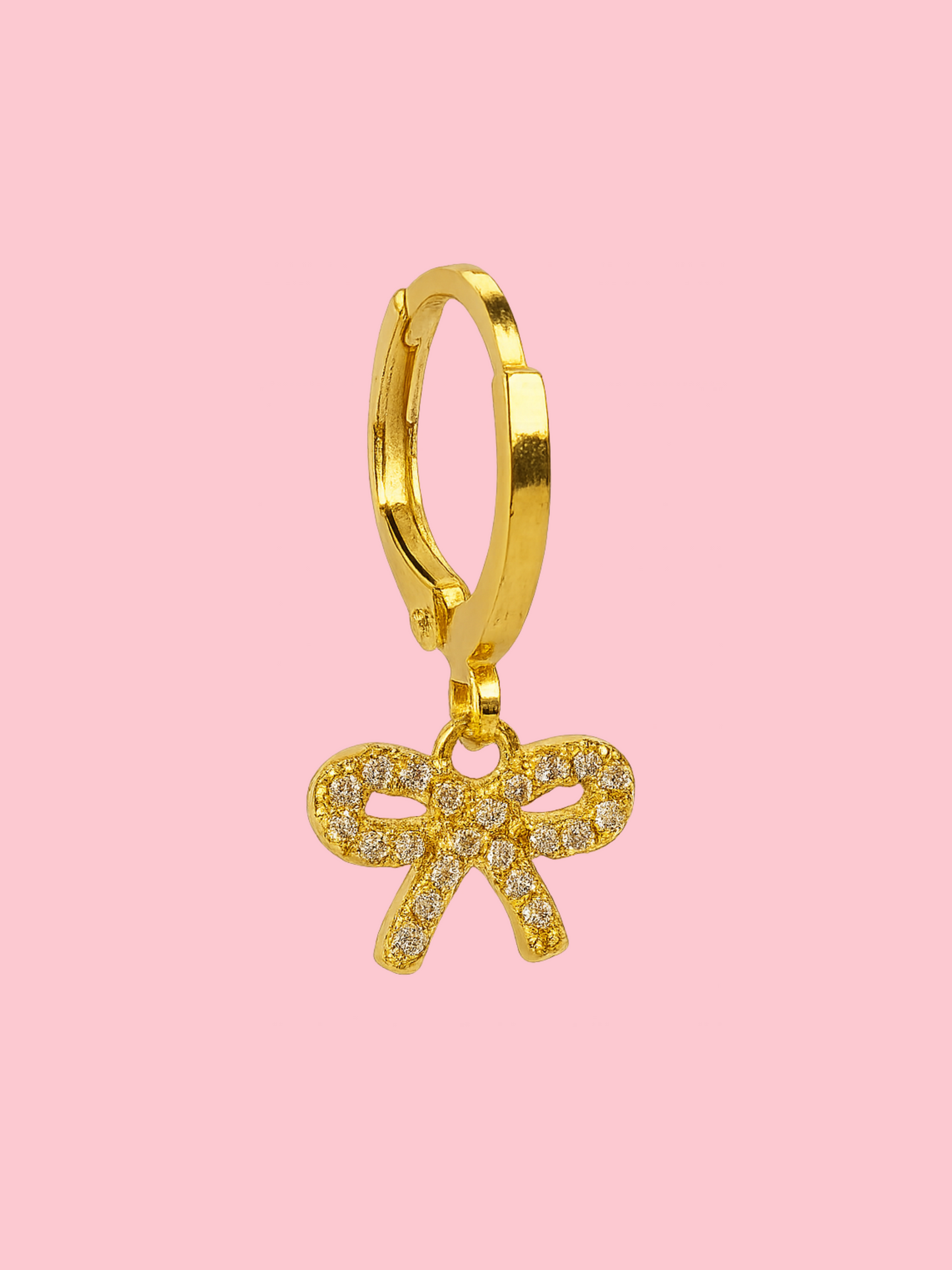 Delicate Rhinestone Bow