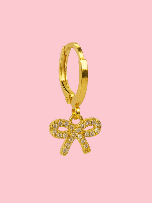 Delicate Rhinestone Bow