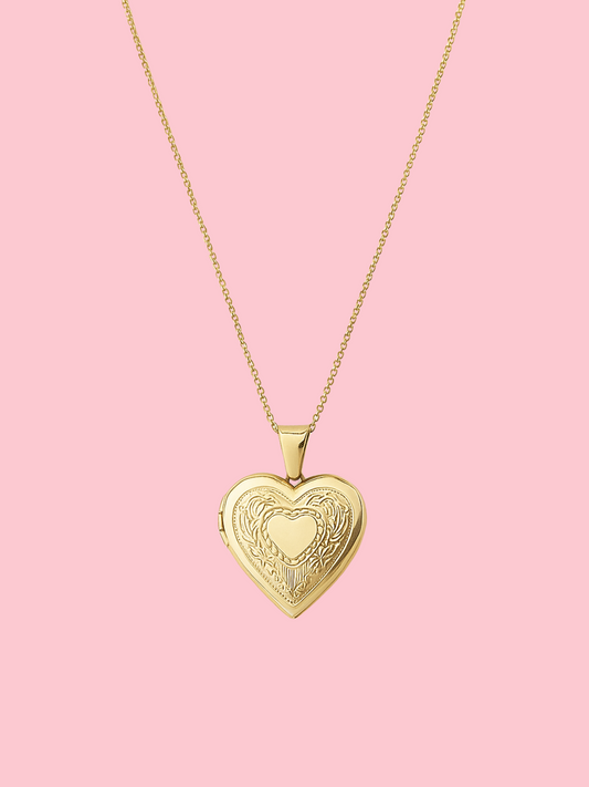 Open Vintage Heart